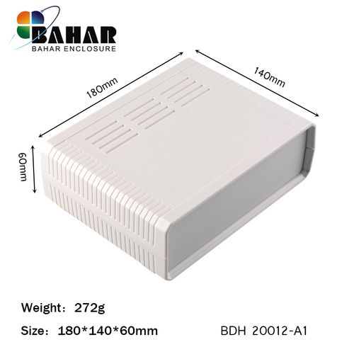 巴哈尔壳体工厂 台式仪表盒 bdh20012abs塑料壳体 仪器仪表接线盒